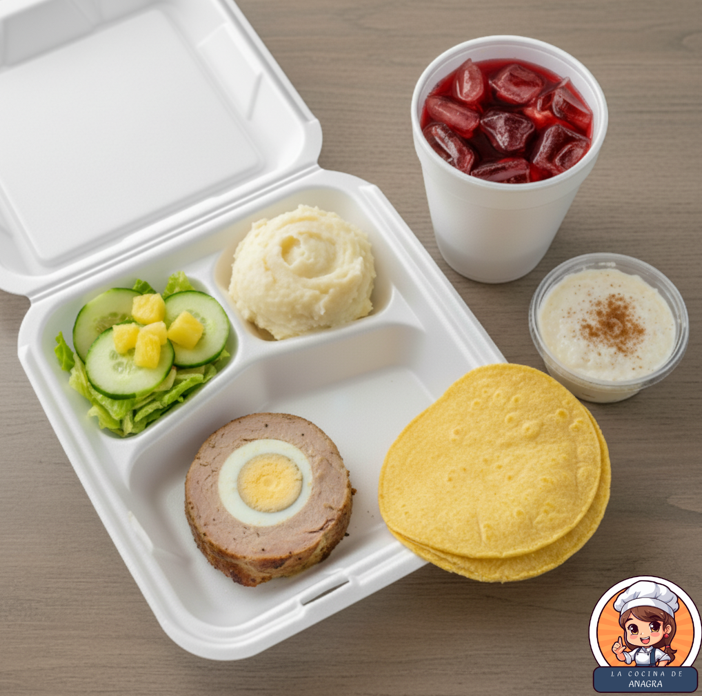 Menú 2 - Lomo relleno