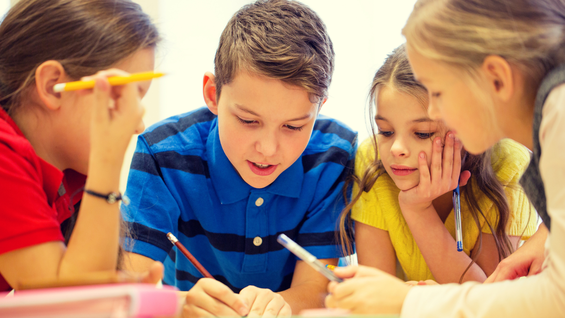 Niños en edad escolar