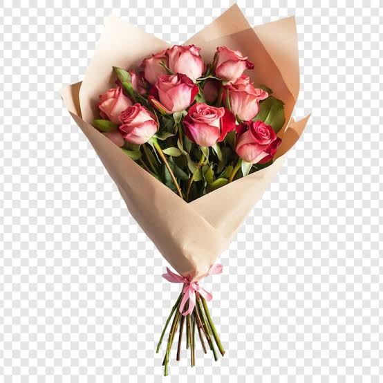 Ramo de rosas rosadas