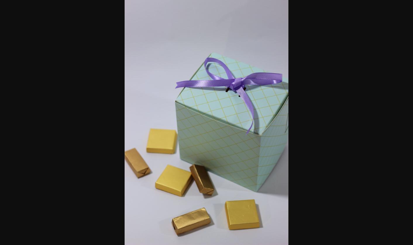 Caja de chocolates finos