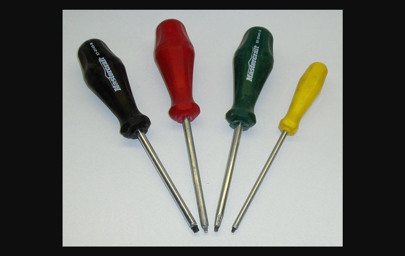 Juego de destornilladores 6 piezas