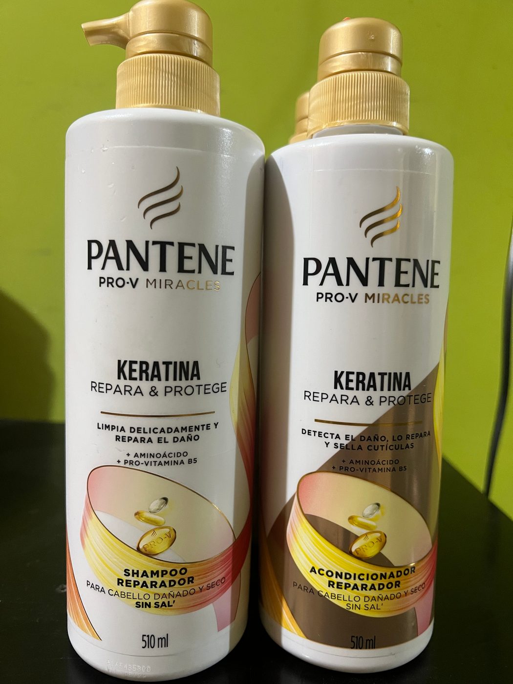 Shampoo Pantene Keratina